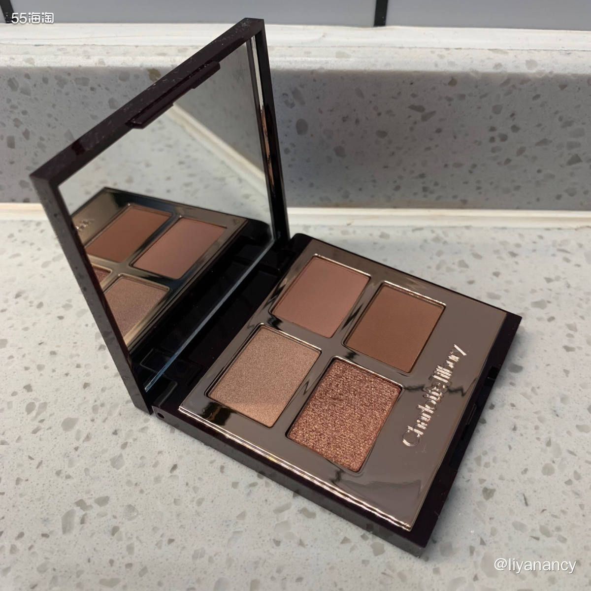 ✨Charlotte Tilbury的四色眼影盘真的是宝藏系