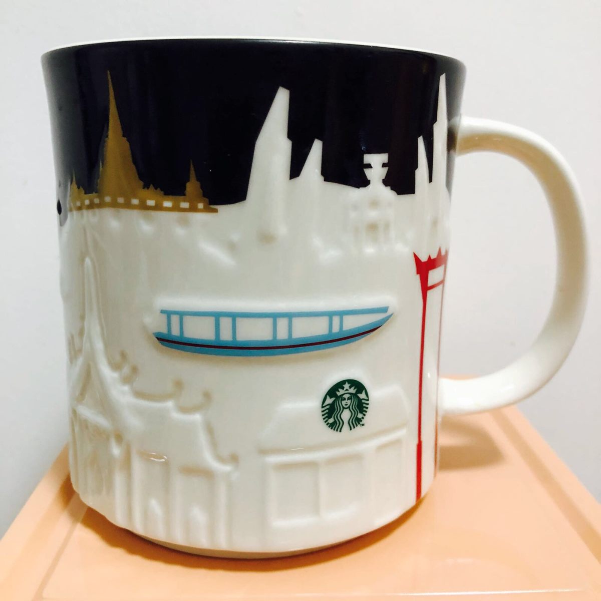 星巴克城市浮雕杯～满满的旅行回忆