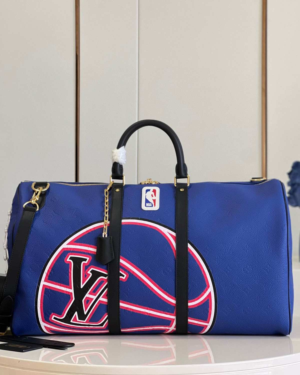 Lv Keepall Bandoulière 55 旅行袋浸