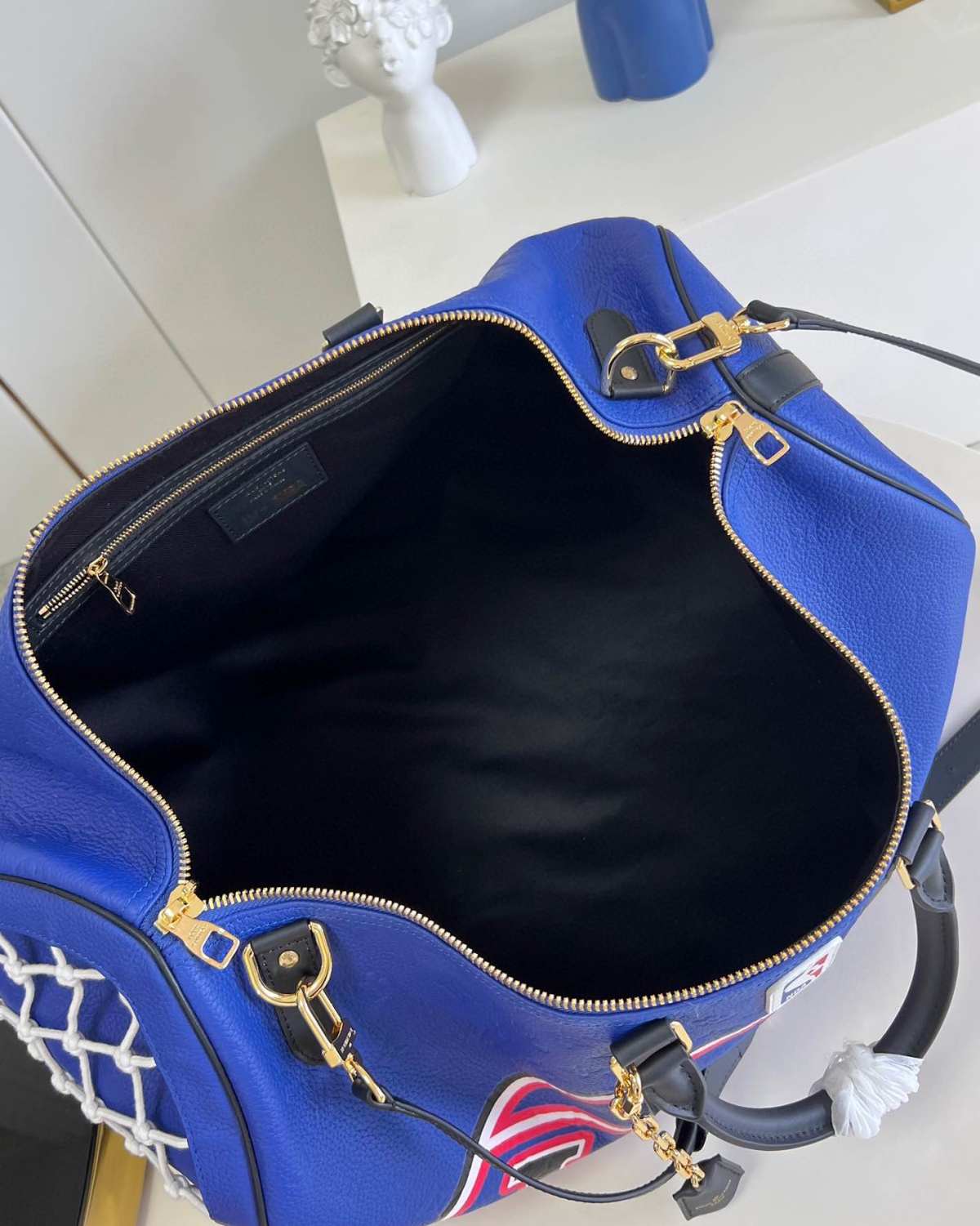 Lv Keepall Bandoulière 55 旅行袋浸