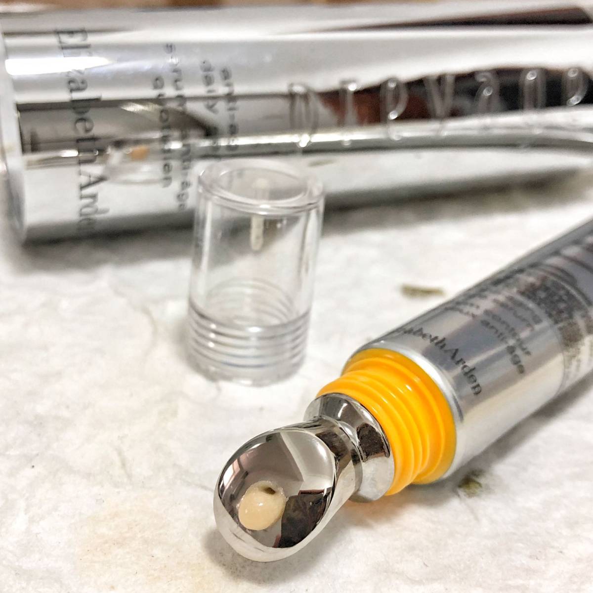 雅顿的人实力担当当属橘灿系列，因为明星成分艾地苯的添加，整个