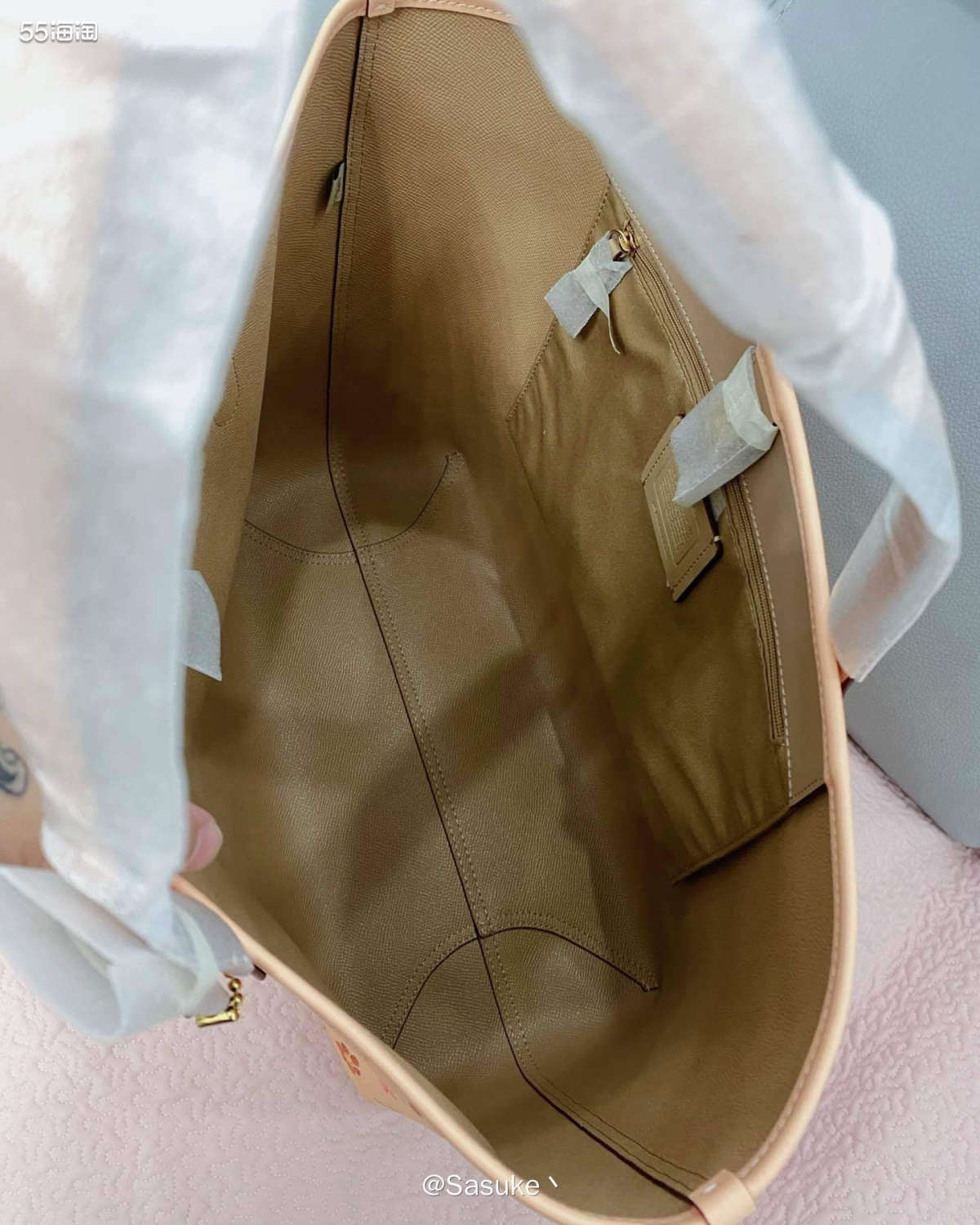 🌈 Coach Outlet85折活动时下了一单，尺寸：3