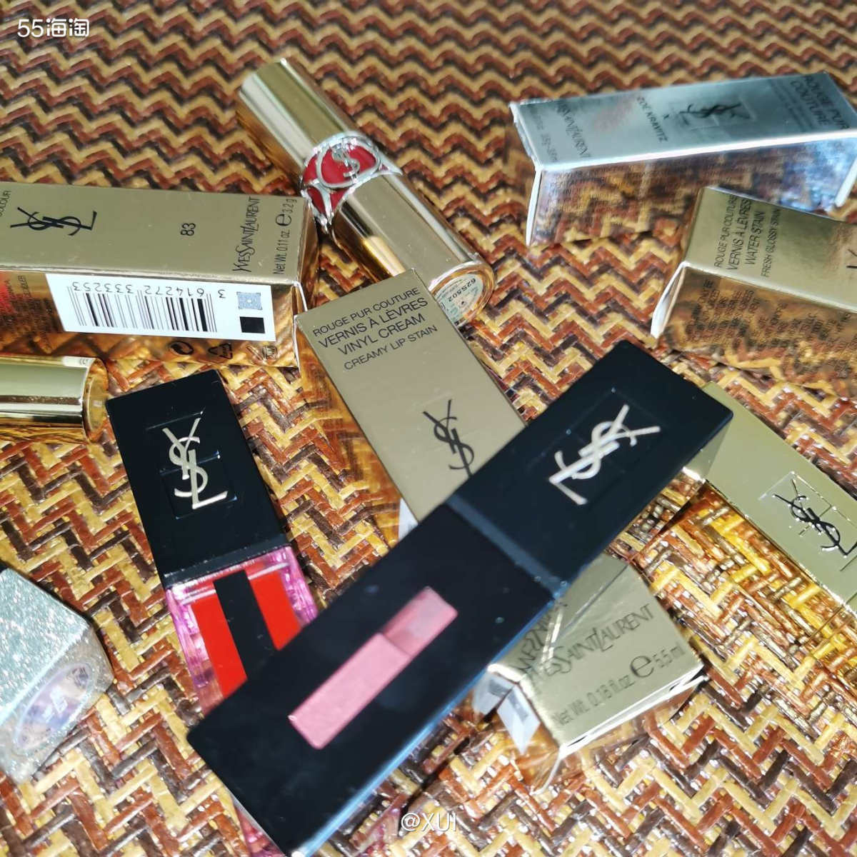 今年不知道着了什么**，陆陆续续海淘了好几个YSL家不同系列