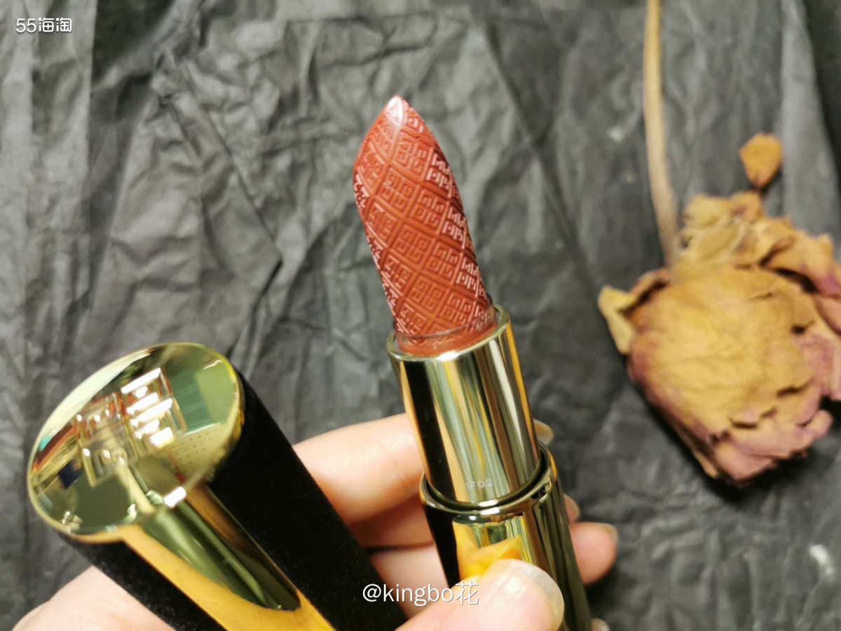 🔴纪梵希圣诞黑丝绒限定501，黑金高级感拉满，玫瑰红棕巨好