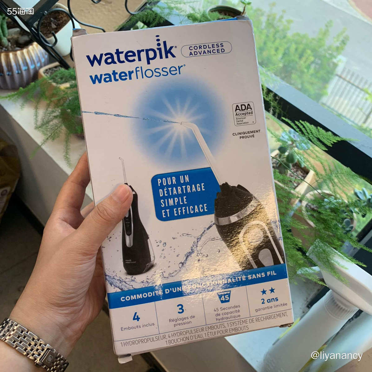 ✨洁碧便携水牙线真是深得我心，感觉每次亚马逊打折的时候，只要