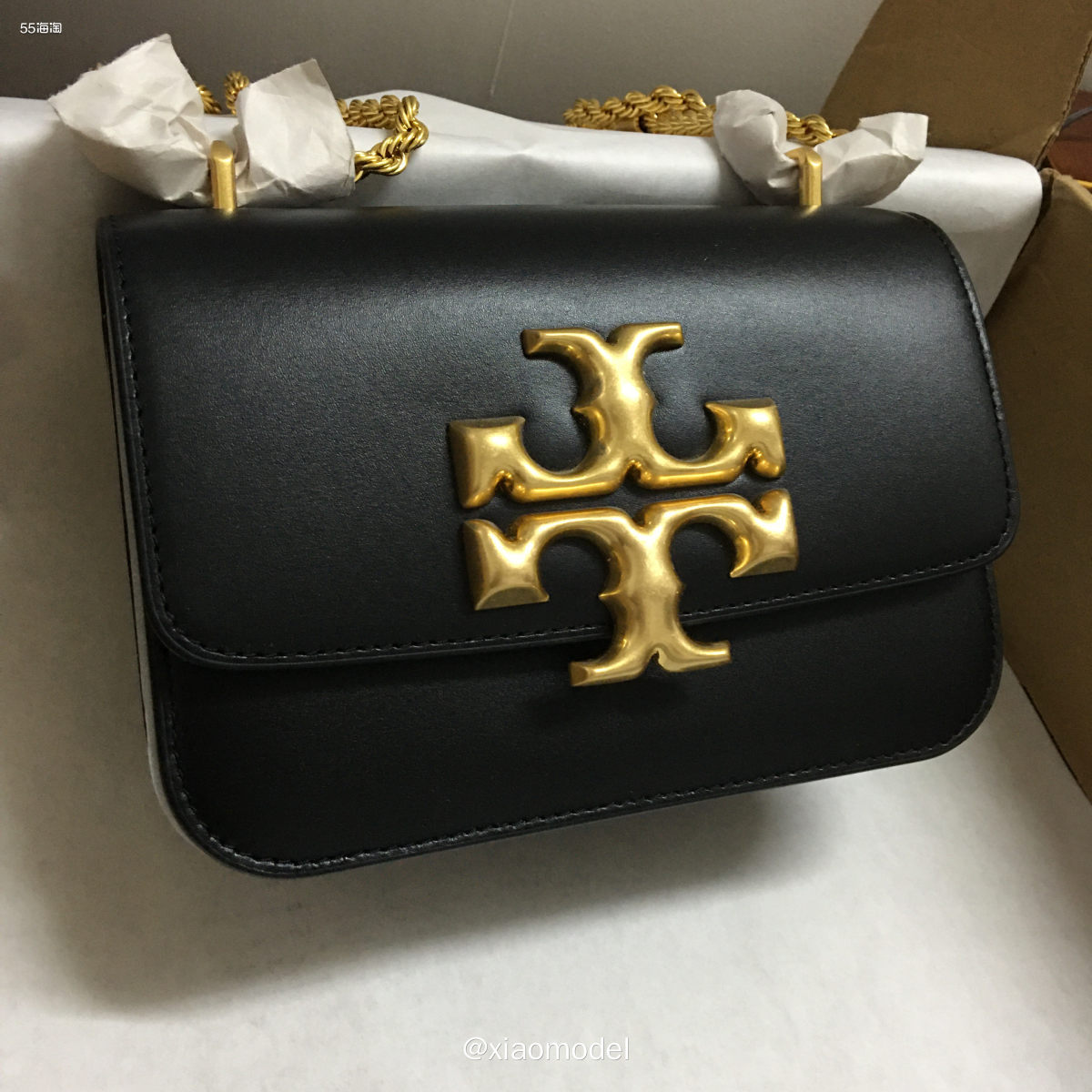 这款Tory Burch Eleanor小号链条单肩包，代号