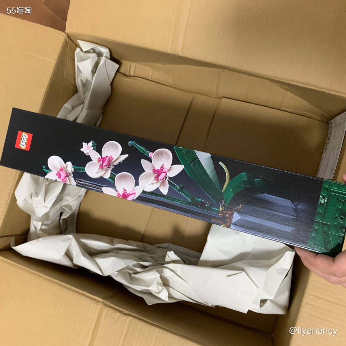 ✨亚马逊海外购新收到的乐高玩具，乐高兰花套装，7月13日下单