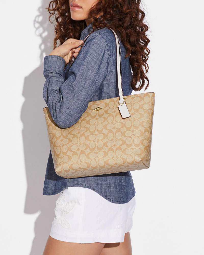🌻剁手商品:Coach zip 30拉链托特包 🌻付款金