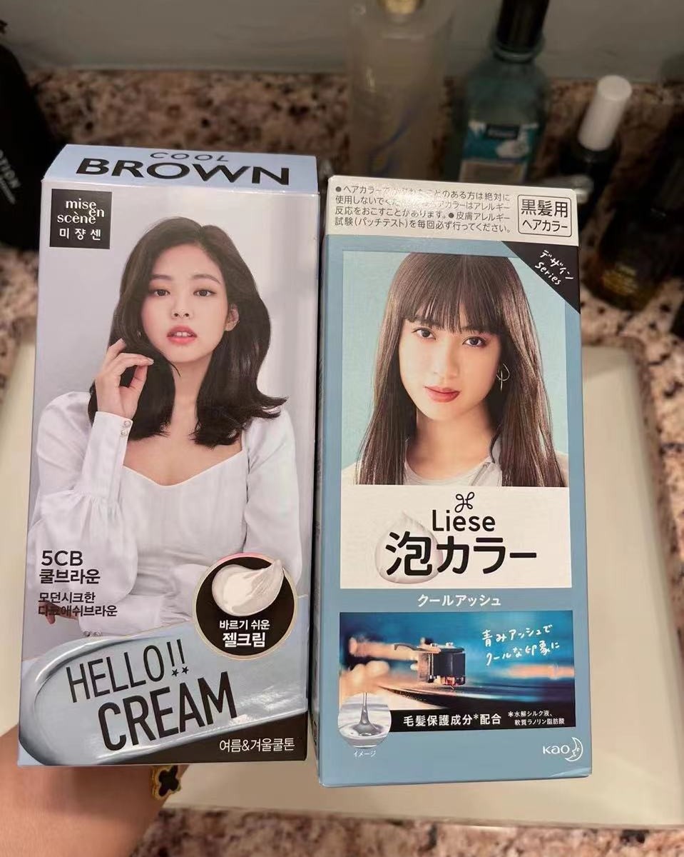 👉爱茉莉剂和花王Liese泡沫剂， 👉这俩一个是韩国的，