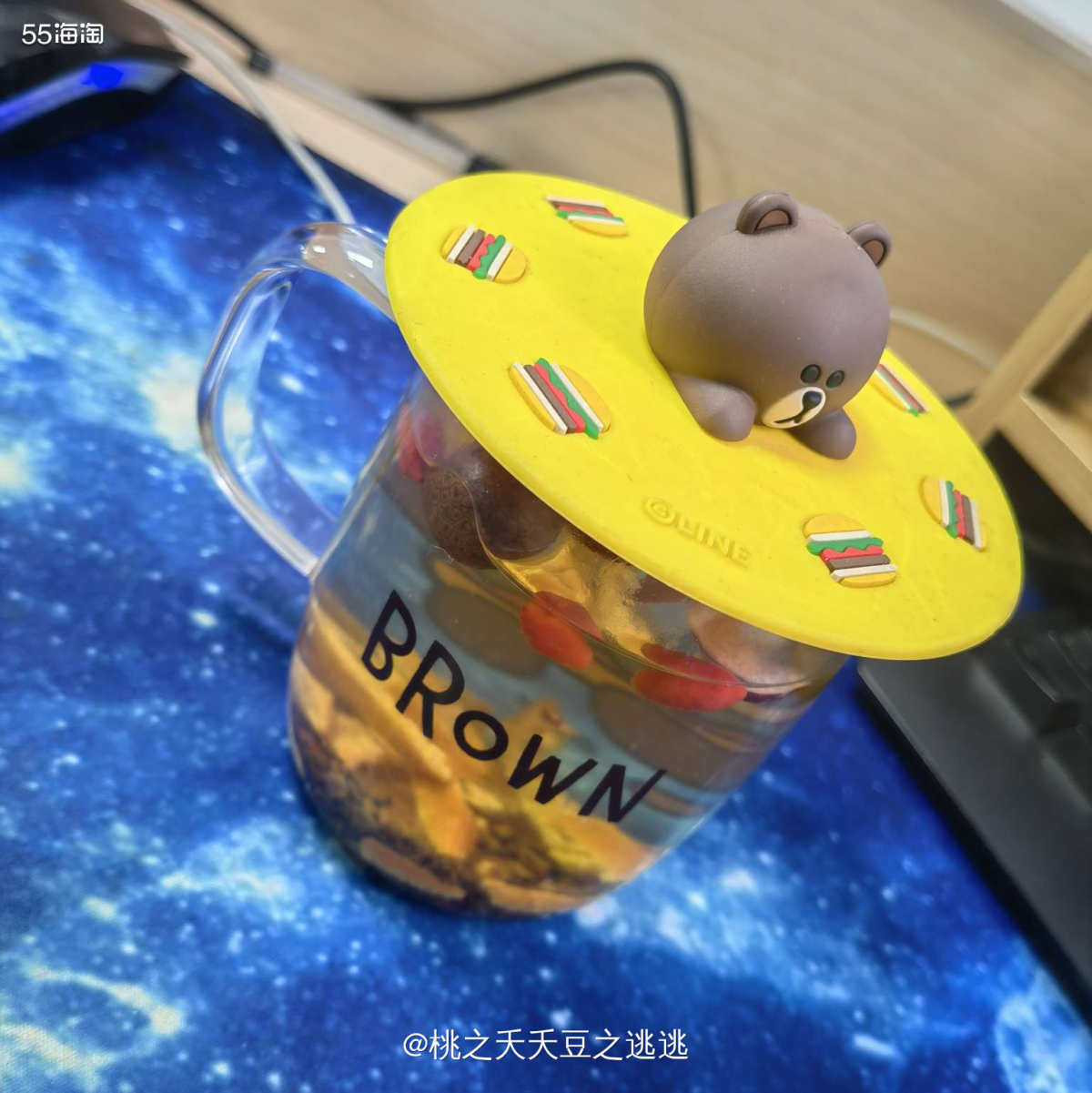 💛办公室喝水的杯子一定要好看！这样，当你在混乱的工作中，抬