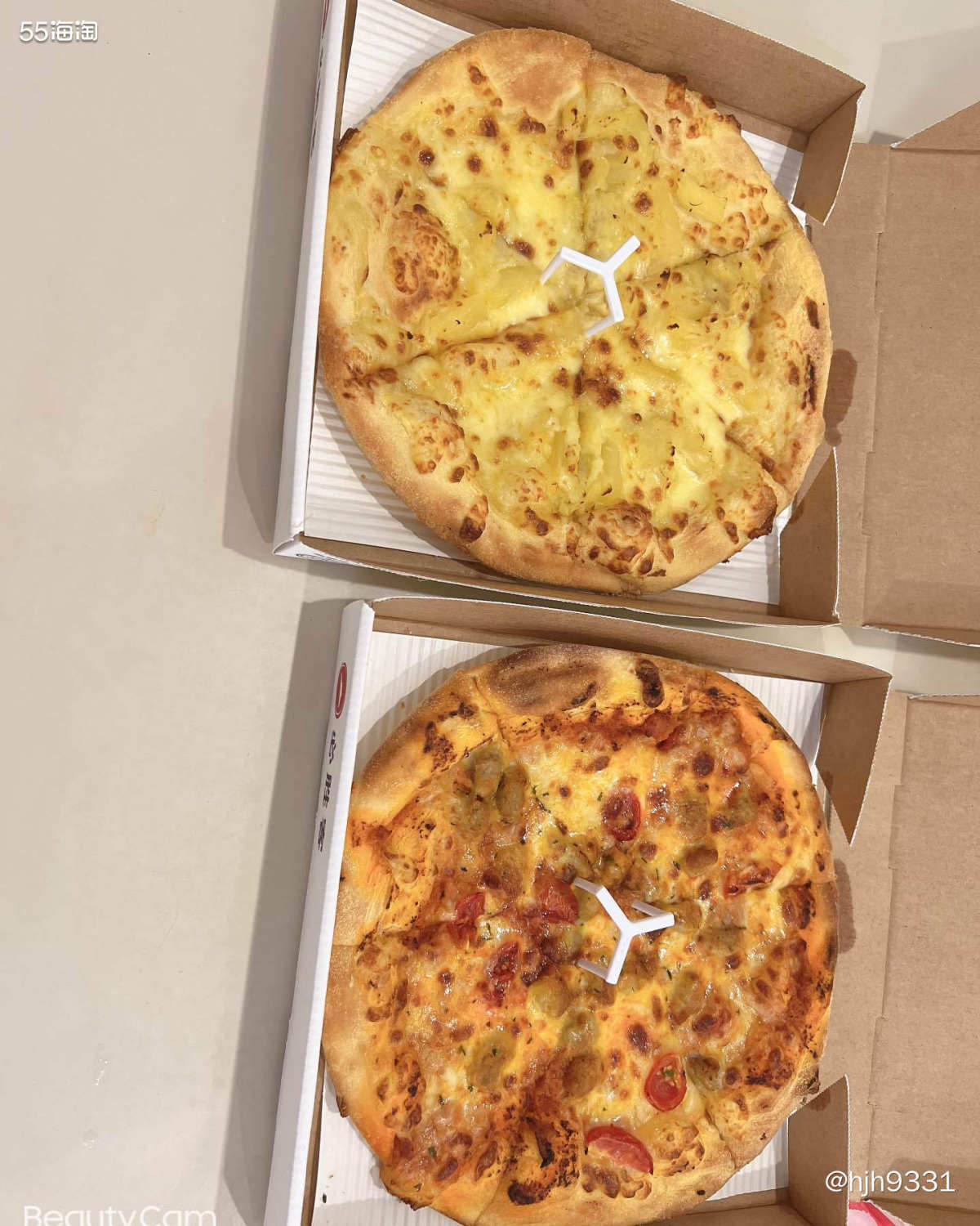 ✨最近这段时间必胜客一直都有披萨买一送一活动，只需59元，我