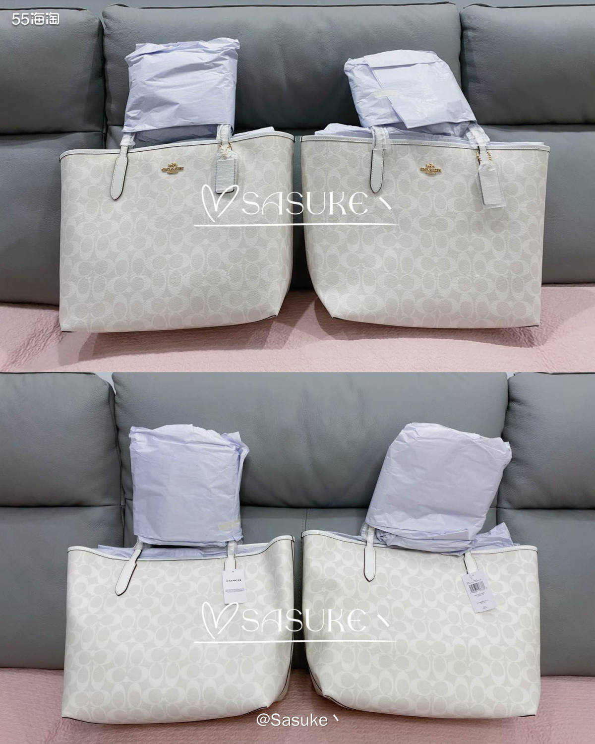 🌈Coach Outlet美国官网下了两单City33冰川