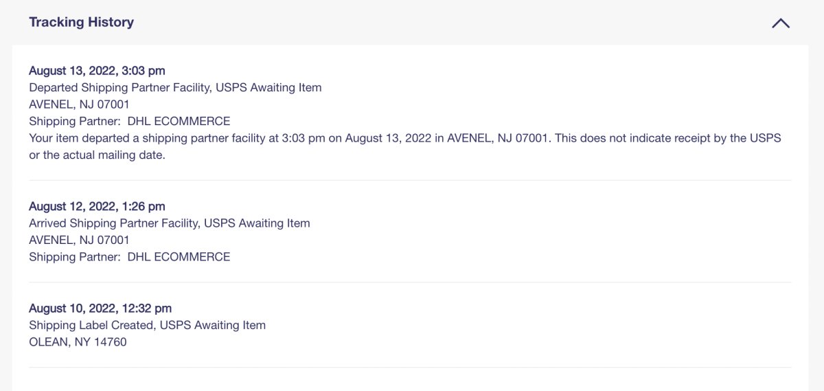 从一月份到现在八月，usps已经弄没了我四个包裹，如图二，其