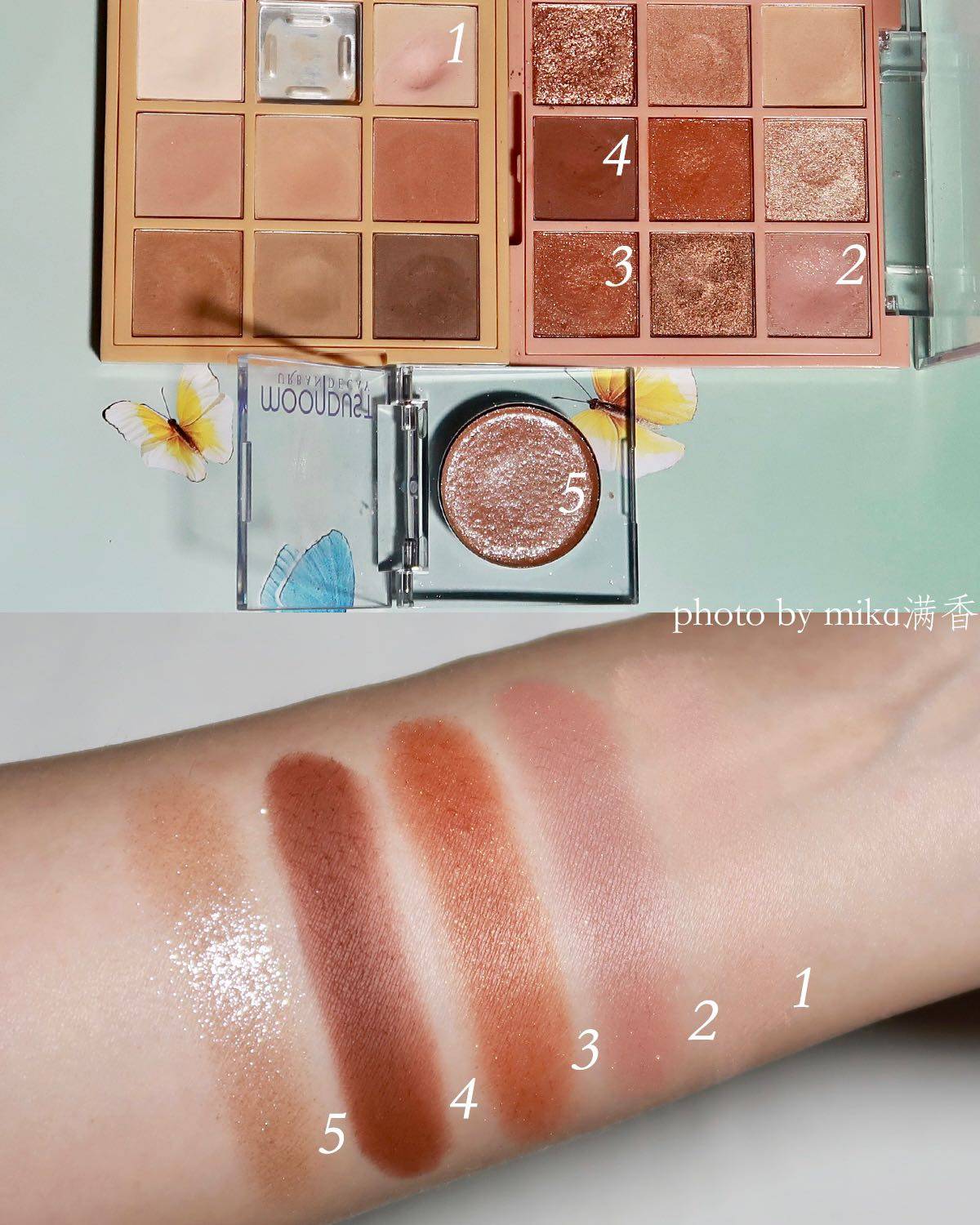 又是随便画画系列，姐妹们喜欢可以拿去照抄 眼影用到的是主任家