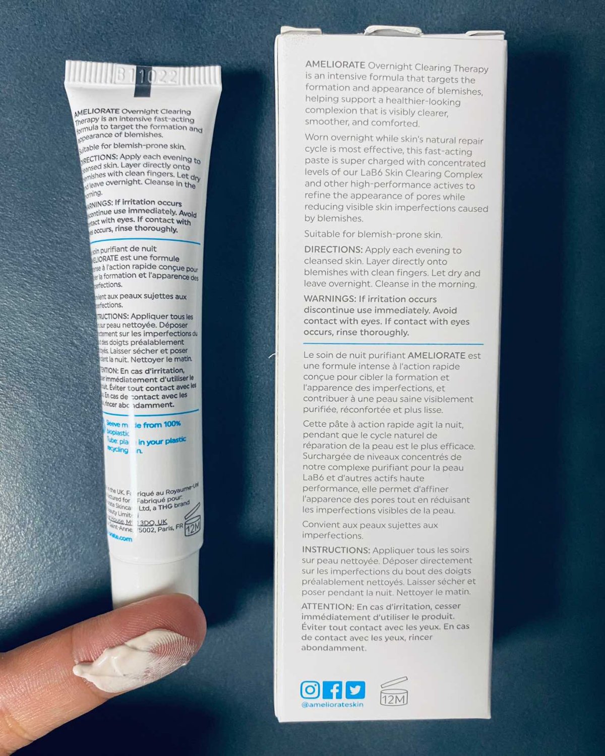 首先感谢Ameliorate 金主爸爸和55海淘给我机会尝试