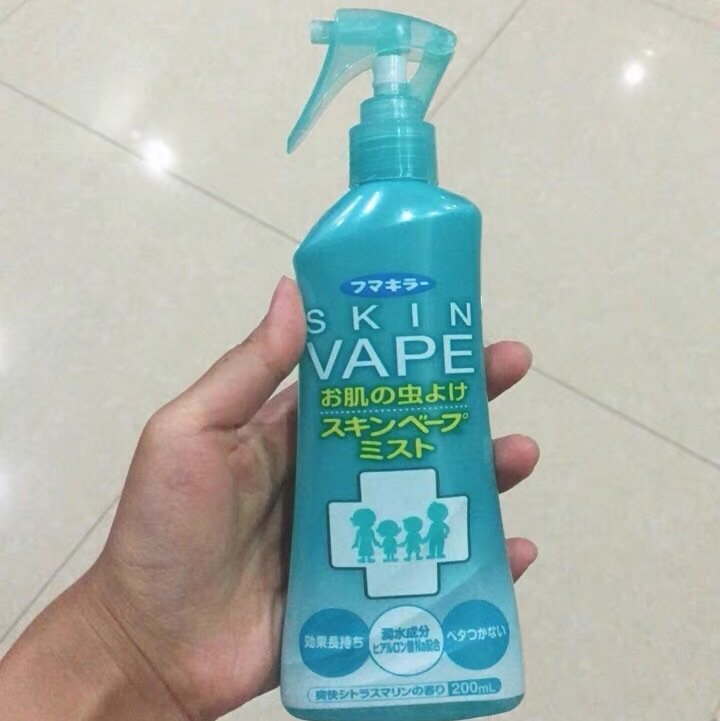 市面驱蚊水还挺多的，这款日本的VAPE未来的驱蚊喷雾还是挺的