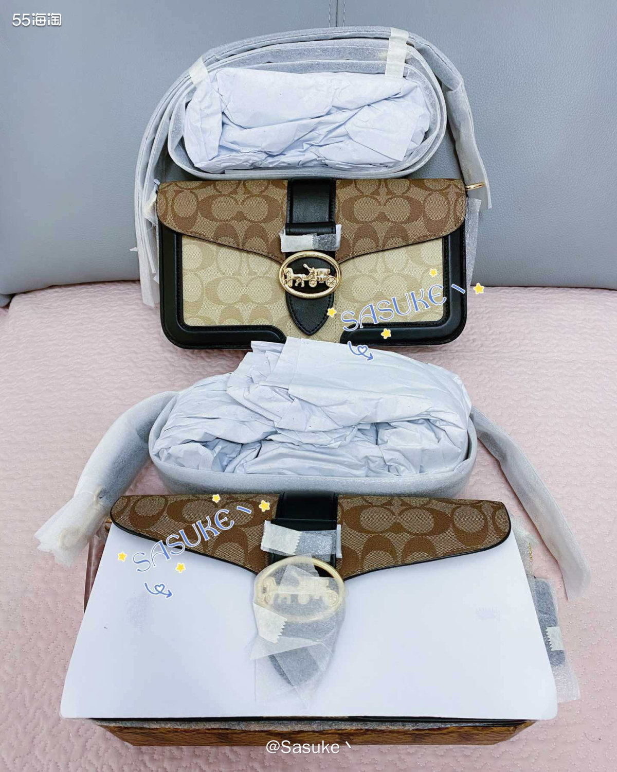 🌈Coach Outlet美国官网下了三单Georgie老