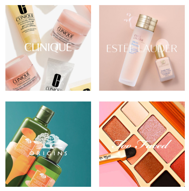前不久The cosmetics company store