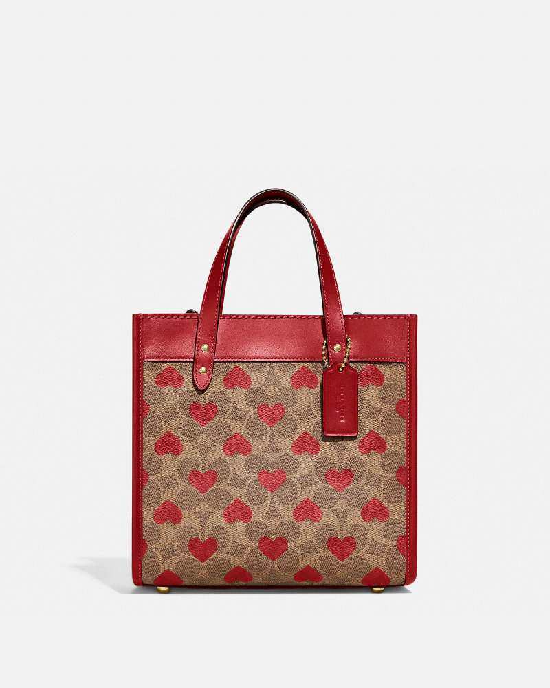 🌻剁手商品:Coach field 22爱心托特包➕tra