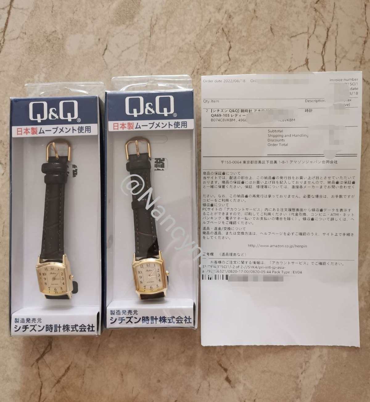 🌺🌺日亚速度快，包装好  昨天下午就收到西铁城包裹，由于