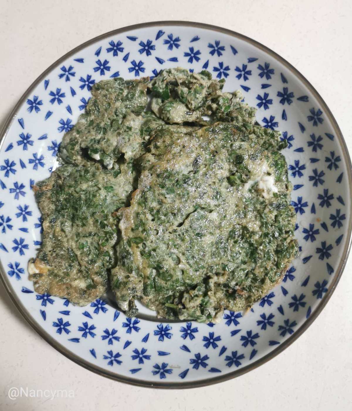 🥗🥗最近早餐搭配基本少不了艾草煎鸡蛋，在55分享的美食，