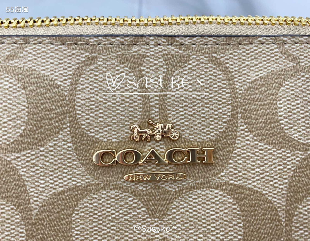 🌈Coach Outlet美国官网下单了Zip30奶茶色托