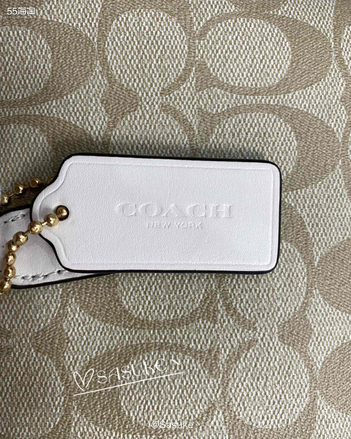 🌈Coach Outlet美国官网下单了Zip30奶茶色托