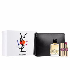 Yves Saint laurent 圣罗兰 LIBRE自由之水香水3件套装 (自由之水女士香水50ml+口红#Nuance 105+化妆包）
