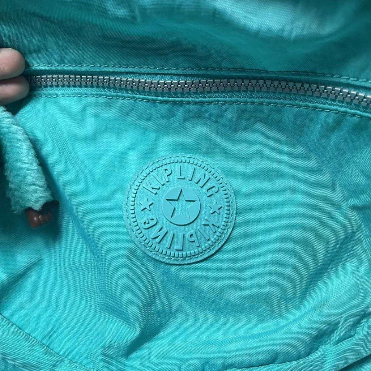kipling 双肩包，手工测量尺寸约33cm *45cm 