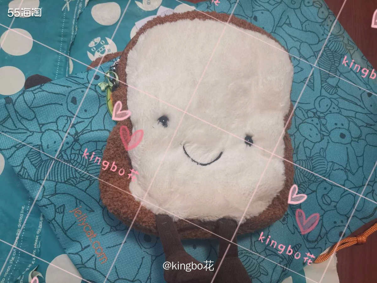 🔴Jellycat吐司包到货开箱，软绵绵的很可爱  🔶之