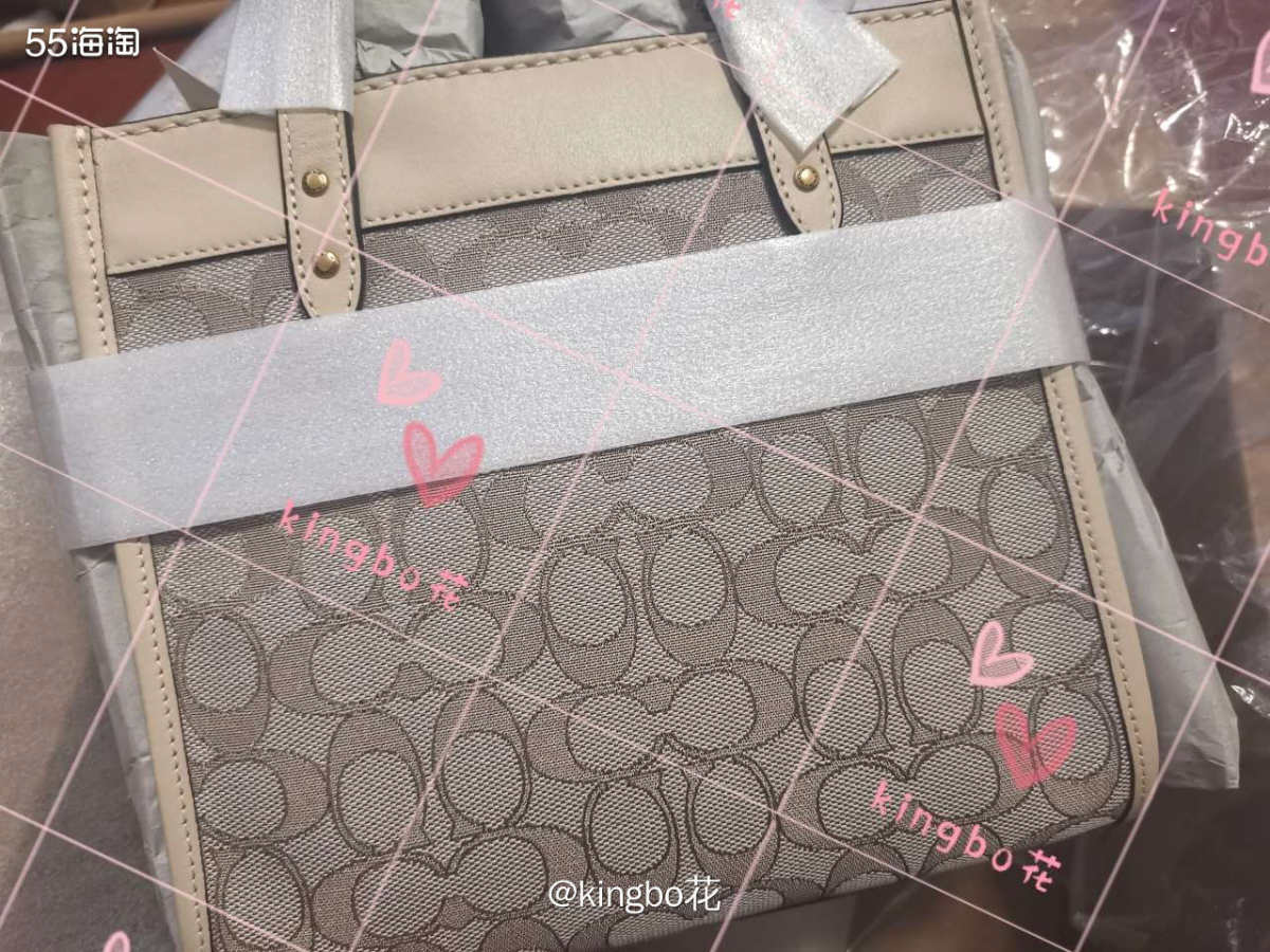 🔴Coach filed托特开箱，第二个也顺利到货啦  �
