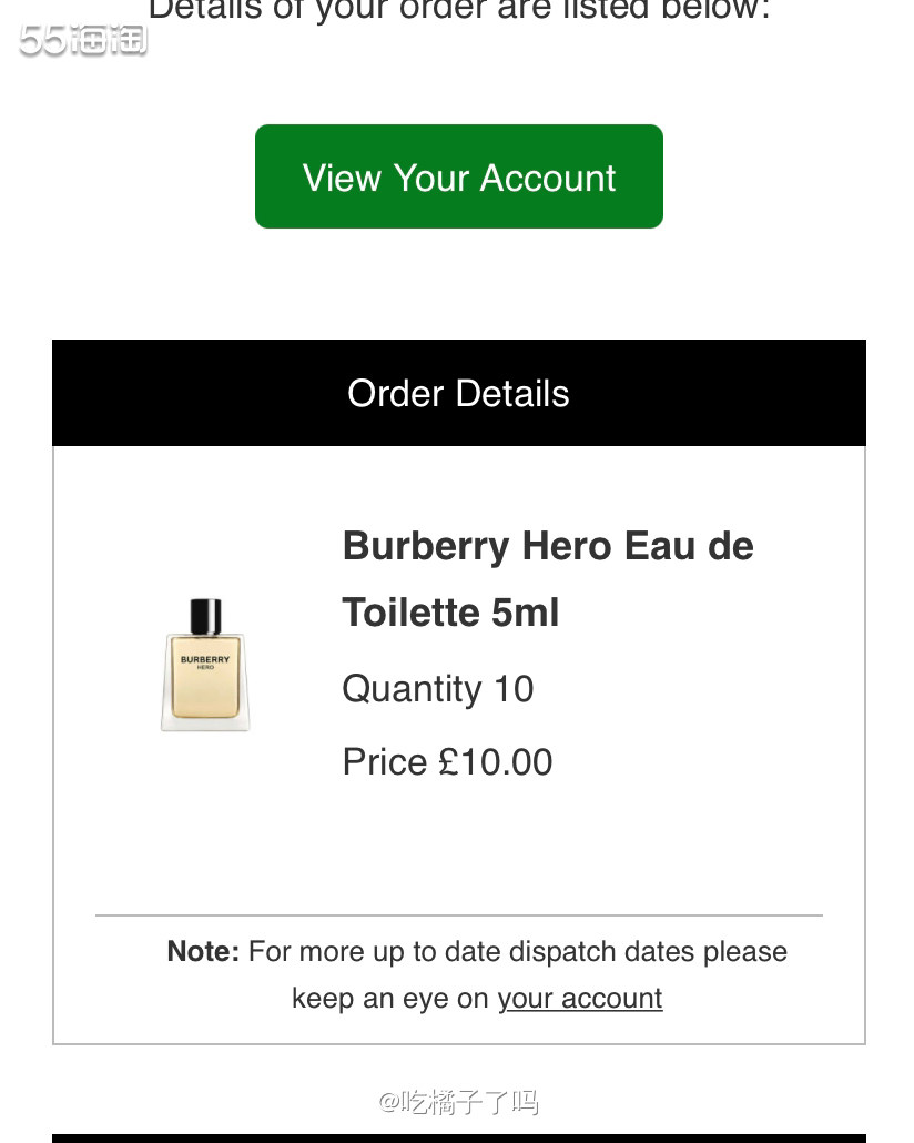 🔎刚刚在刷手机，突然看到有bug，Burberry Her