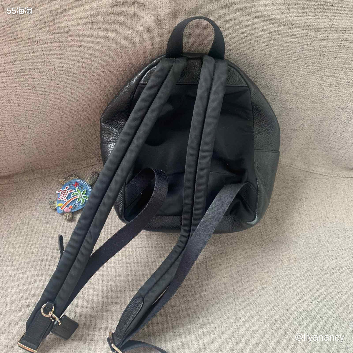 ✨这个coach双肩包的造型还是很经典的，现在很多品牌都出了