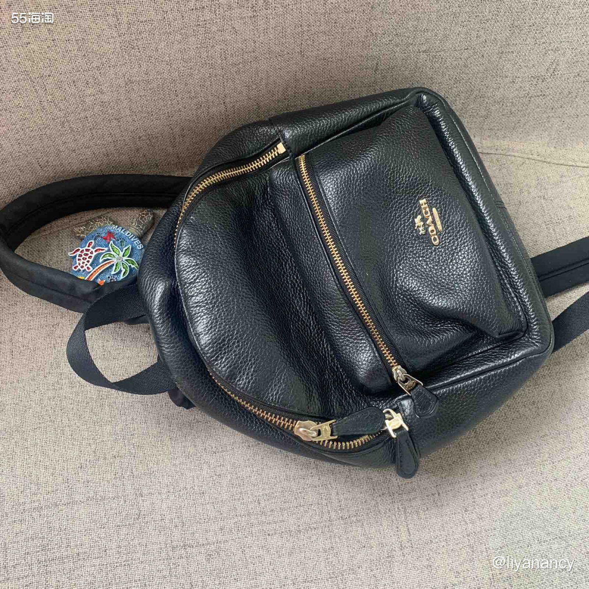 ✨这个coach双肩包的造型还是很经典的，现在很多品牌都出了