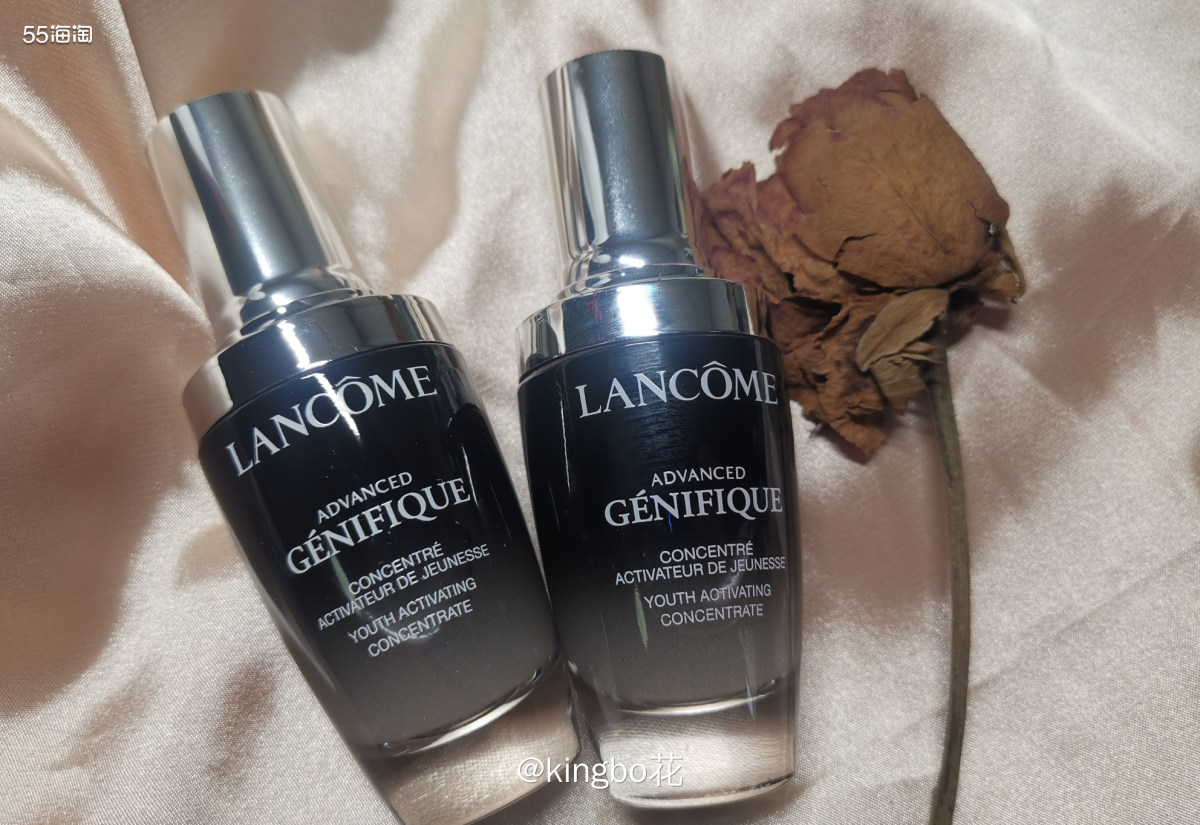 🔴兰蔻小黑瓶精华再剁手套装，希望日期好一点一切都顺利！  