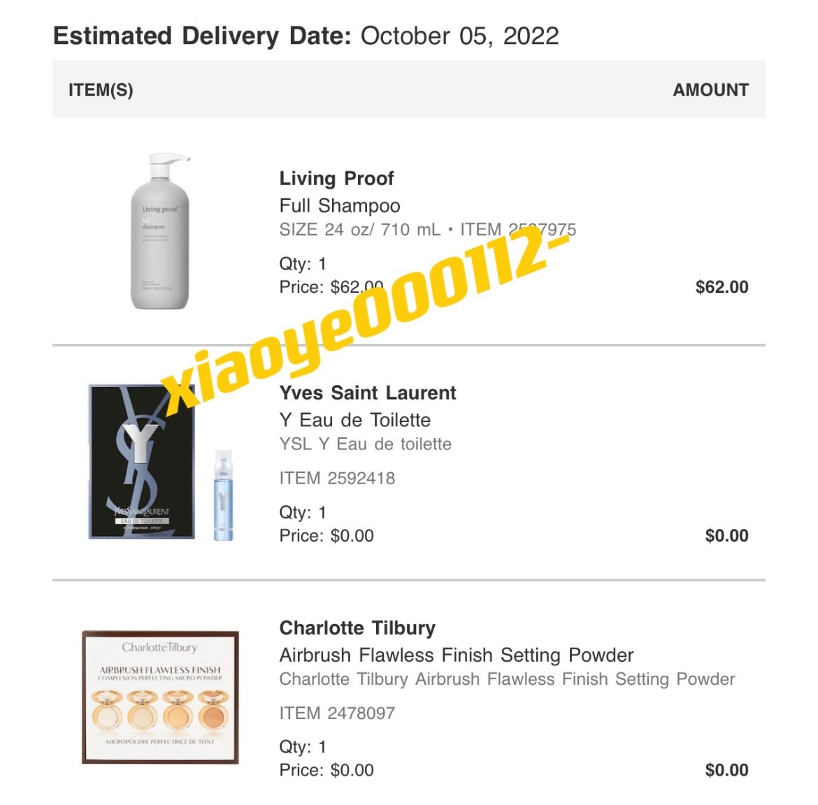 🌟下单网站：SEPHORA美国官网  🌟下单商品：liv