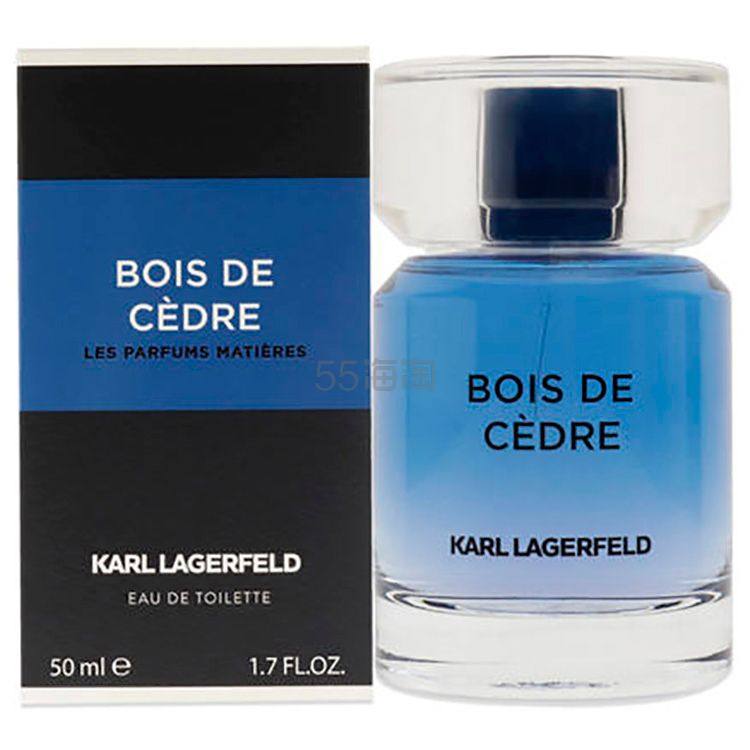 Karl Lagerfeld 卡尔拉格斐蔚蓝杉木塞德湖男士淡香水EDT 50ML,海