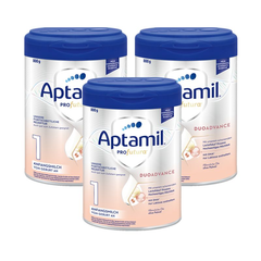 【3件装】Aptamil 爱他美白金版婴儿配方奶粉 1段（0-6个月）800gx3