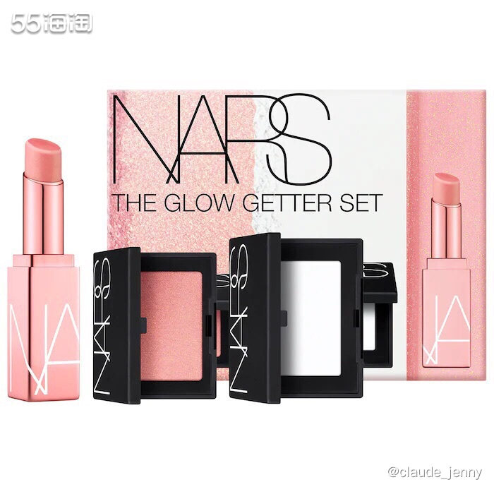 一套包含： 1. Nars柔光润唇膏，Orgasm色号，3g