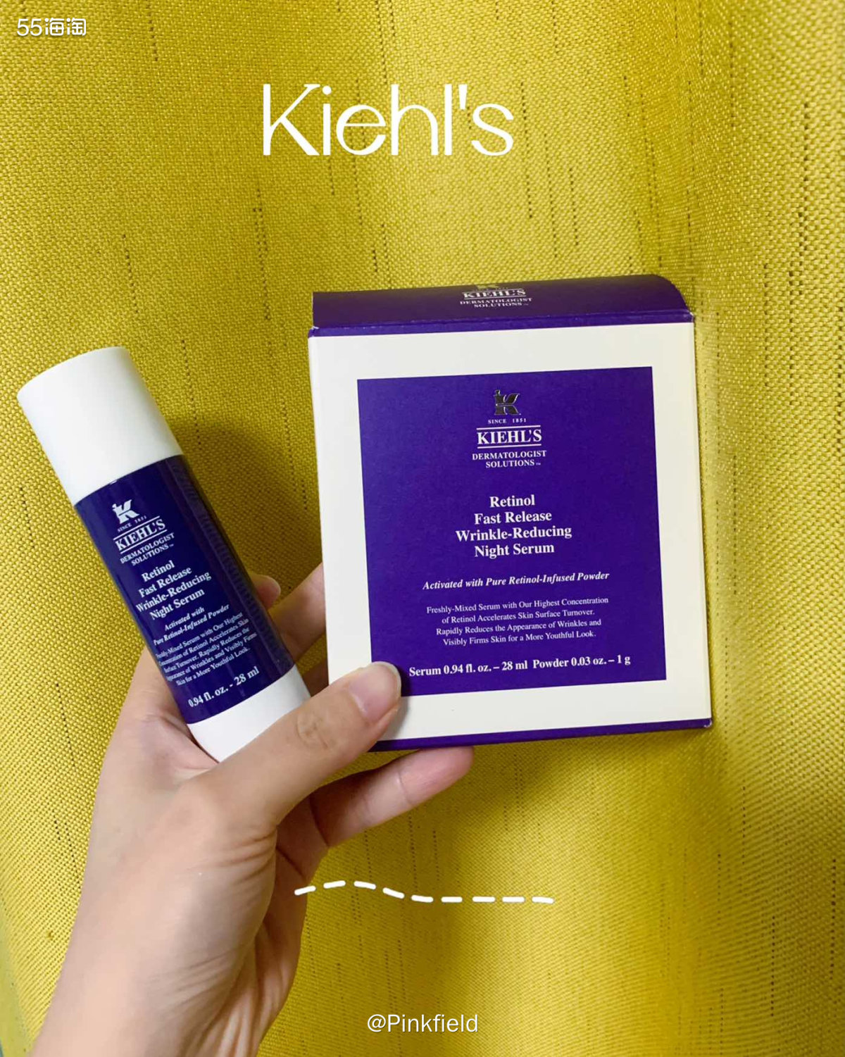 🔵这单在LF英国站买的科颜氏A醇精华其实9月30日那天就到