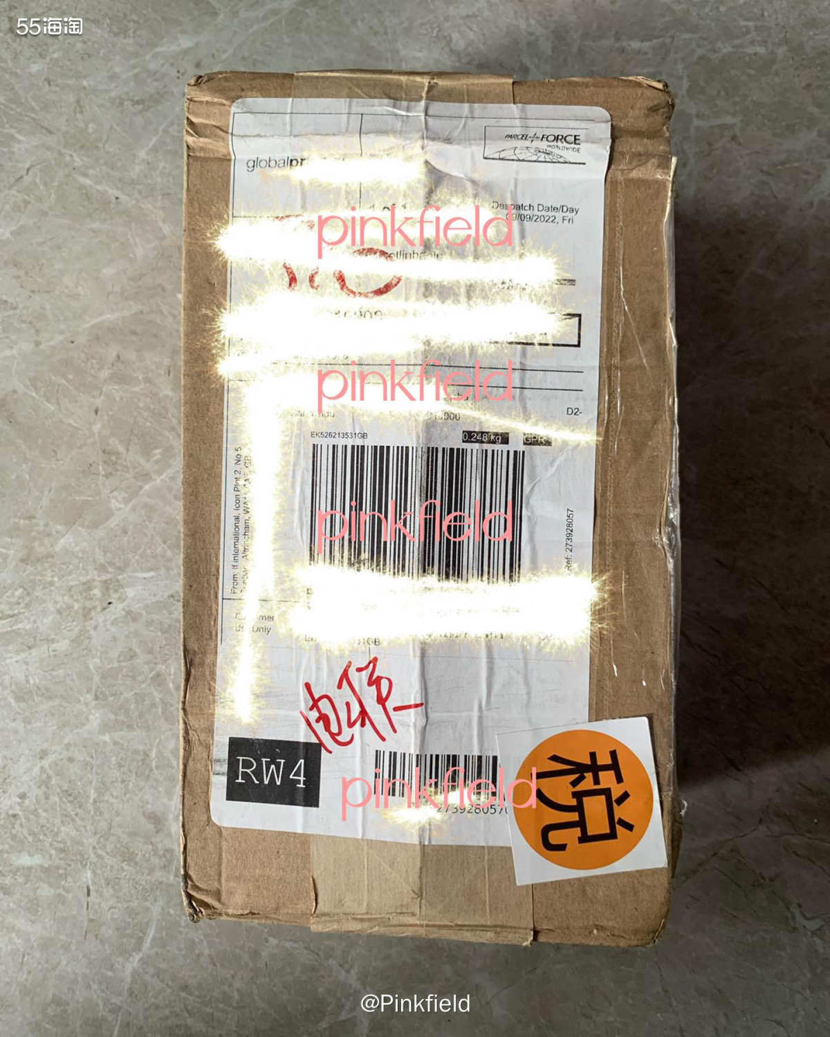 🔵这单在LF英国站买的科颜氏A醇精华其实9月30日那天就到