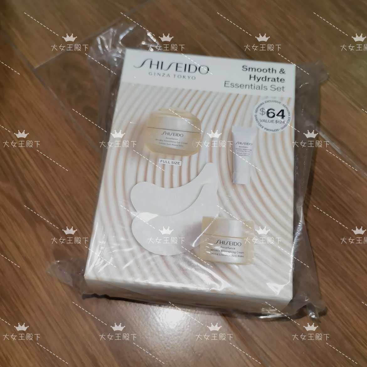 丝芙兰买的一箱  资生堂盼丽风姿眼霜礼盒 买的时候用code