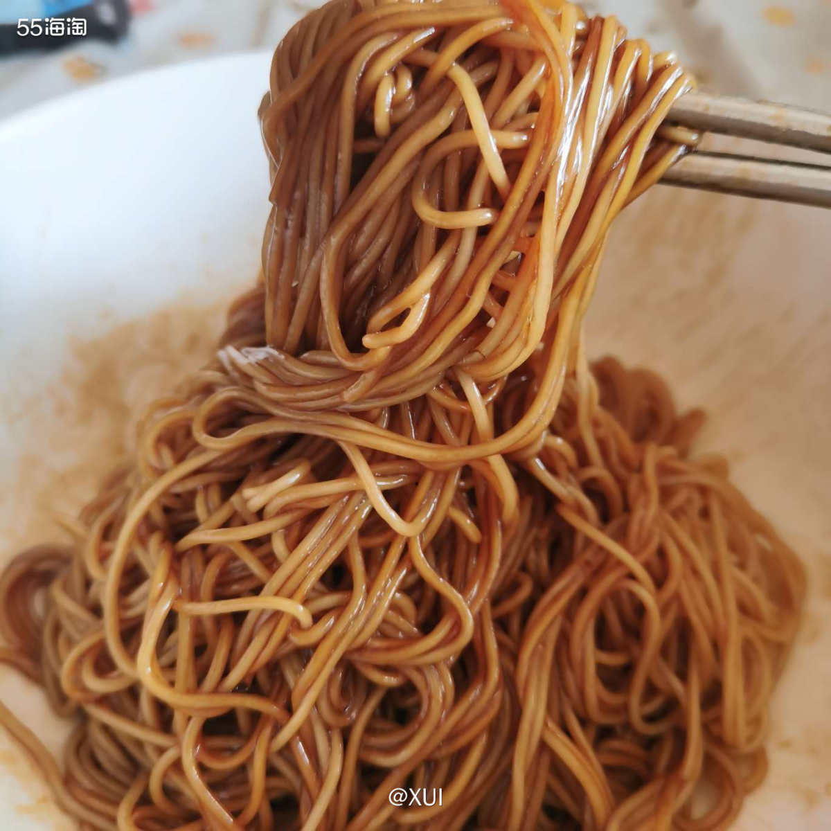 前阵子在小李直播间买了好几盒面条，想着平常不想做饭就做一顿应