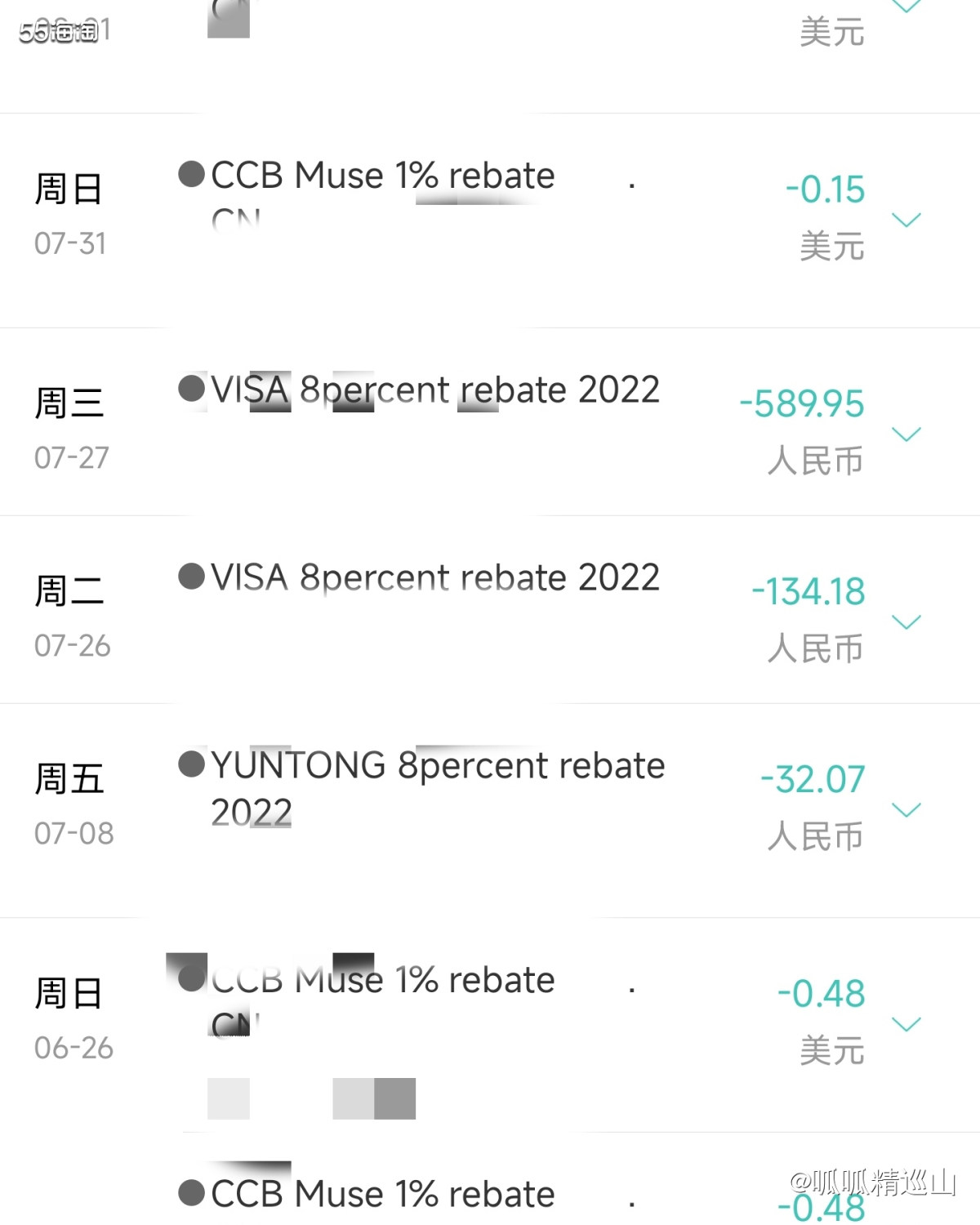 🔶社区有好多姐妹都在说，四大行没什么活动。我真的是惊呆了，