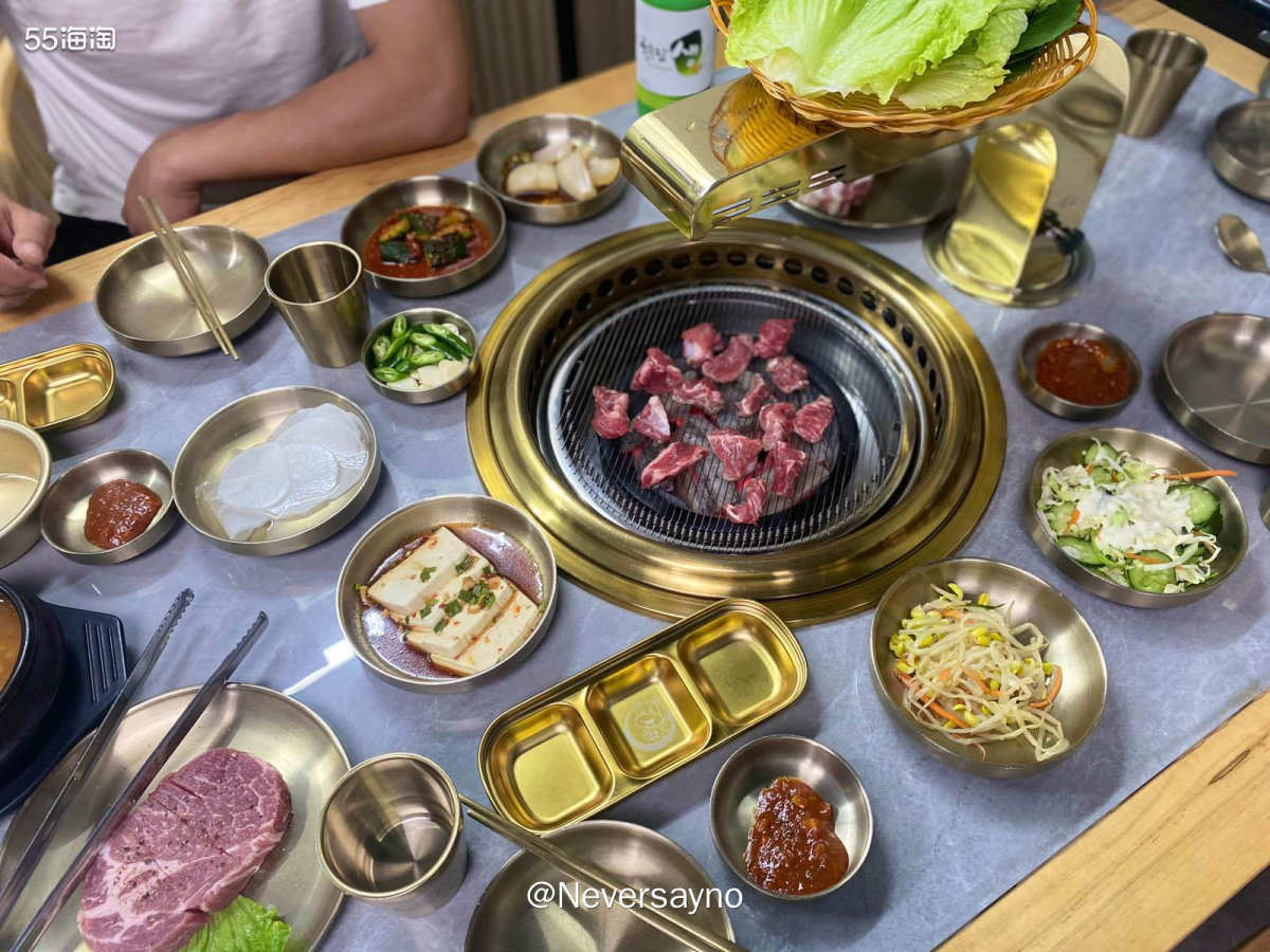 🧡比较正宗的韩式烤肉，还吃到了特色石锅鸡蛋糕  ▪️昨天出