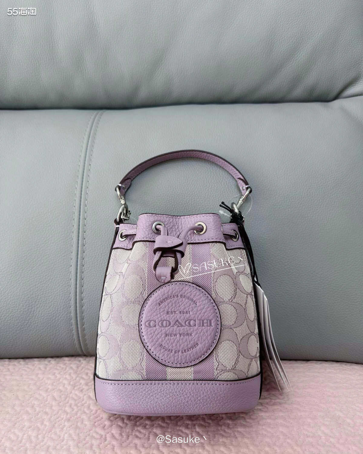 🌈Coach Outlet美国官网捡漏到紫色小水桶和 De