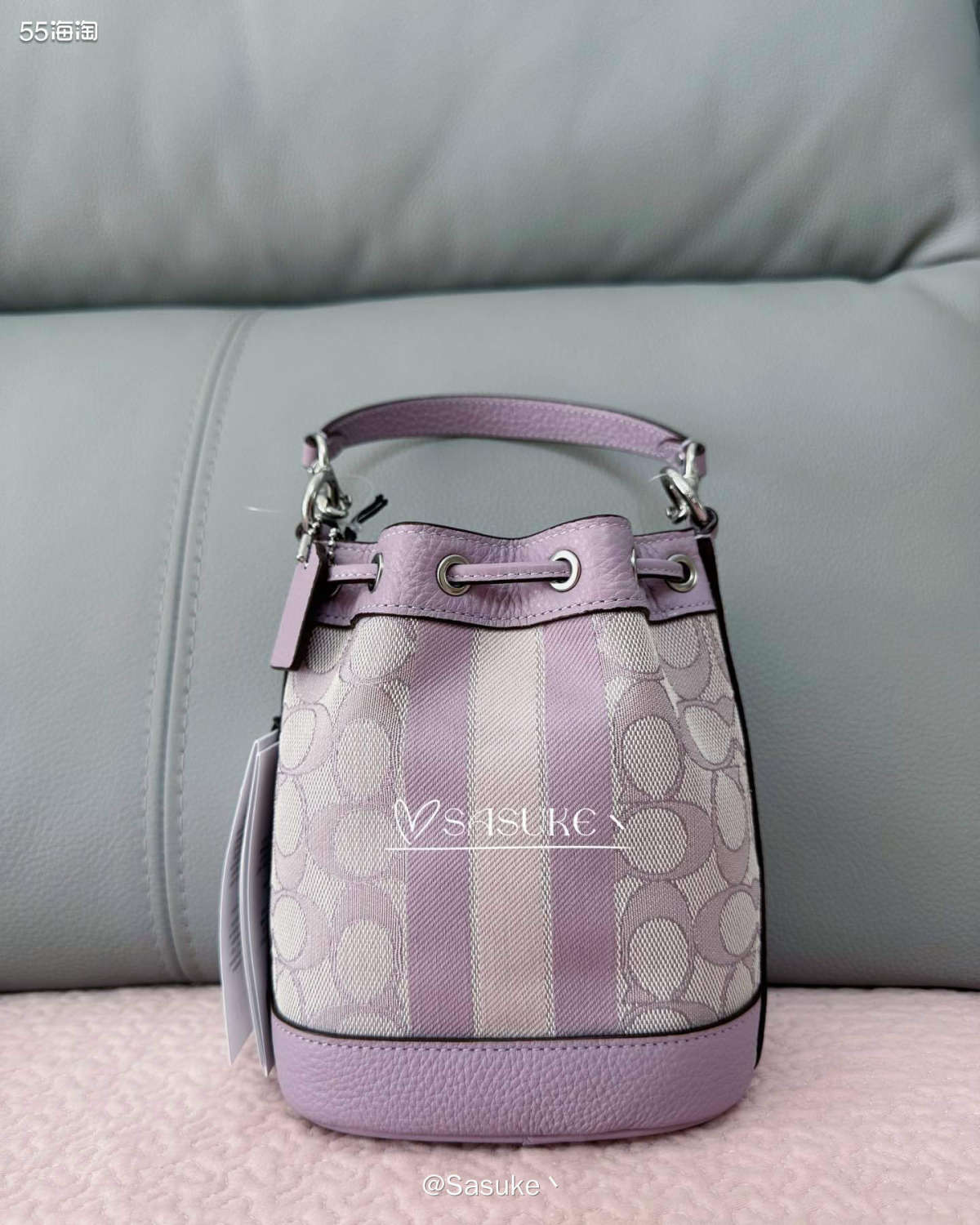 🌈Coach Outlet美国官网捡漏到紫色小水桶和 De