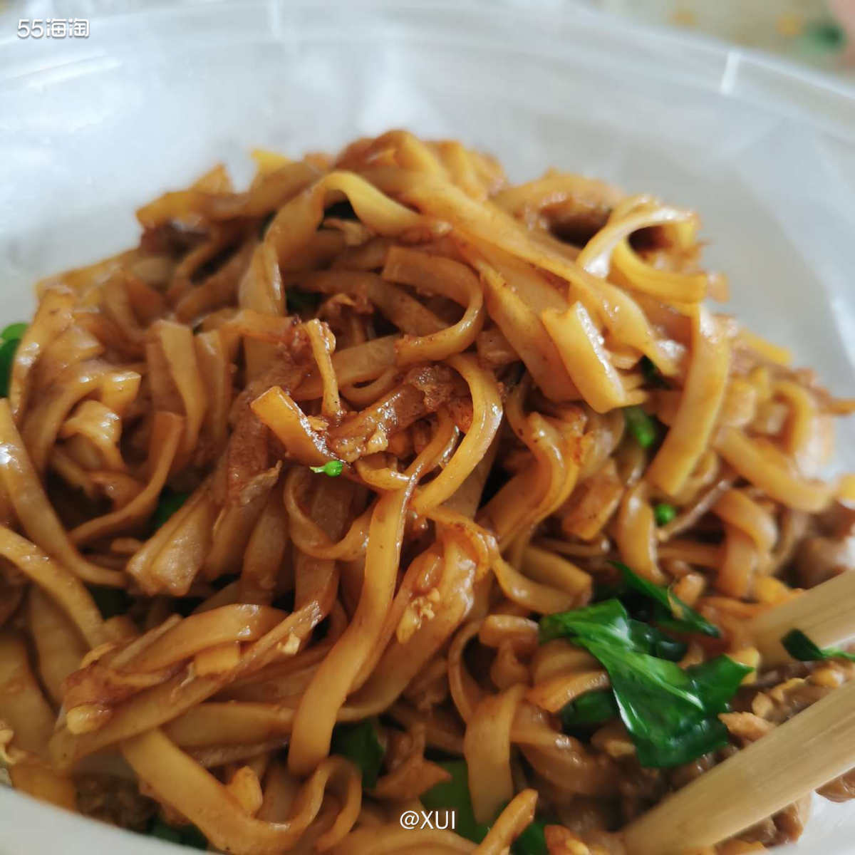 家附近好像开了一家不错的潮汕牛肉店，最近分两天点了它家的牛河