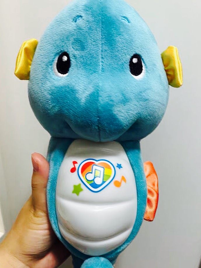 这种费雪小海马安抚玩具还是之前买的送朋友的，因为当时也不太懂