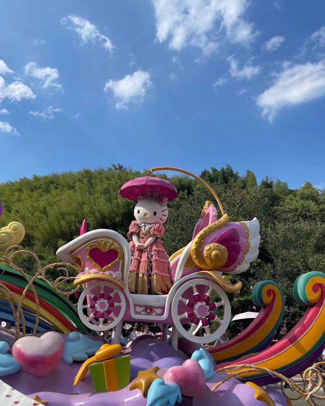 🌈假期第二日，我们去了湖州安吉的hellokitty乐园，